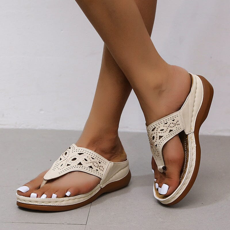 Hohle Strass Sandalen – Bild 2