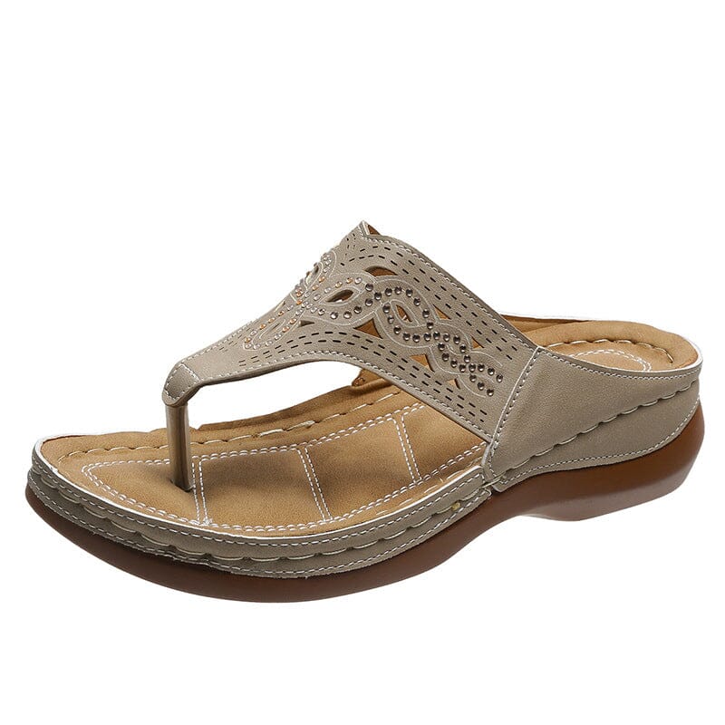 Hohle Strass Sandalen – Bild 4